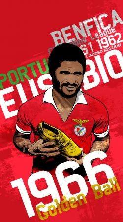 coque Eusebio Tribute Portugal