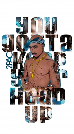 coque Music Legends: 2Pac Tupac Amaru Shakur