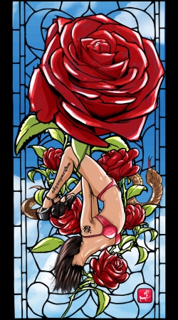 coque Red Roses