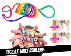 Jeu De Ficelle multicouleure rainbow string personnalisable