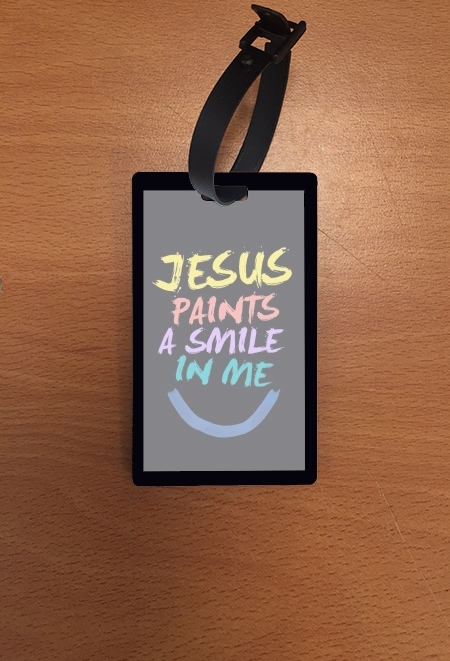 Porte Jesus paints a smile in me Bible