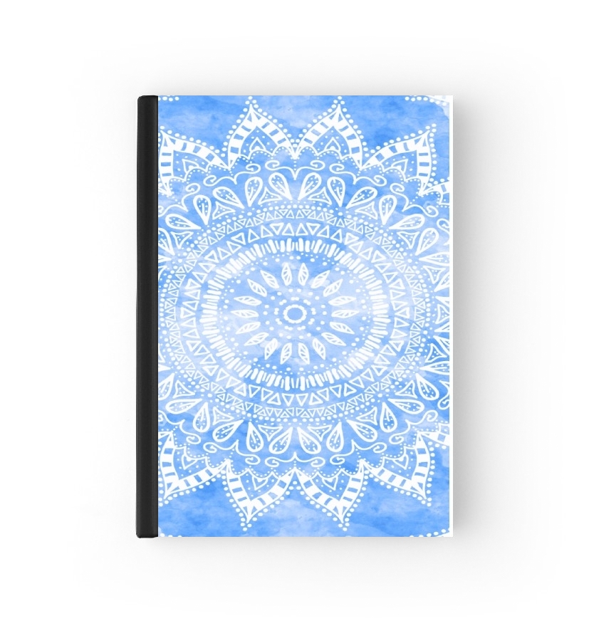 Agenda Bohemian Flower Mandala in Blue