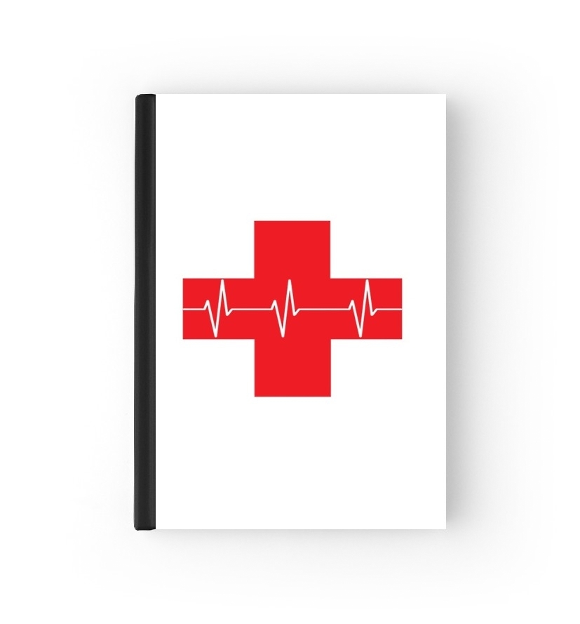 Agenda Croix de secourisme EKG Heartbeat