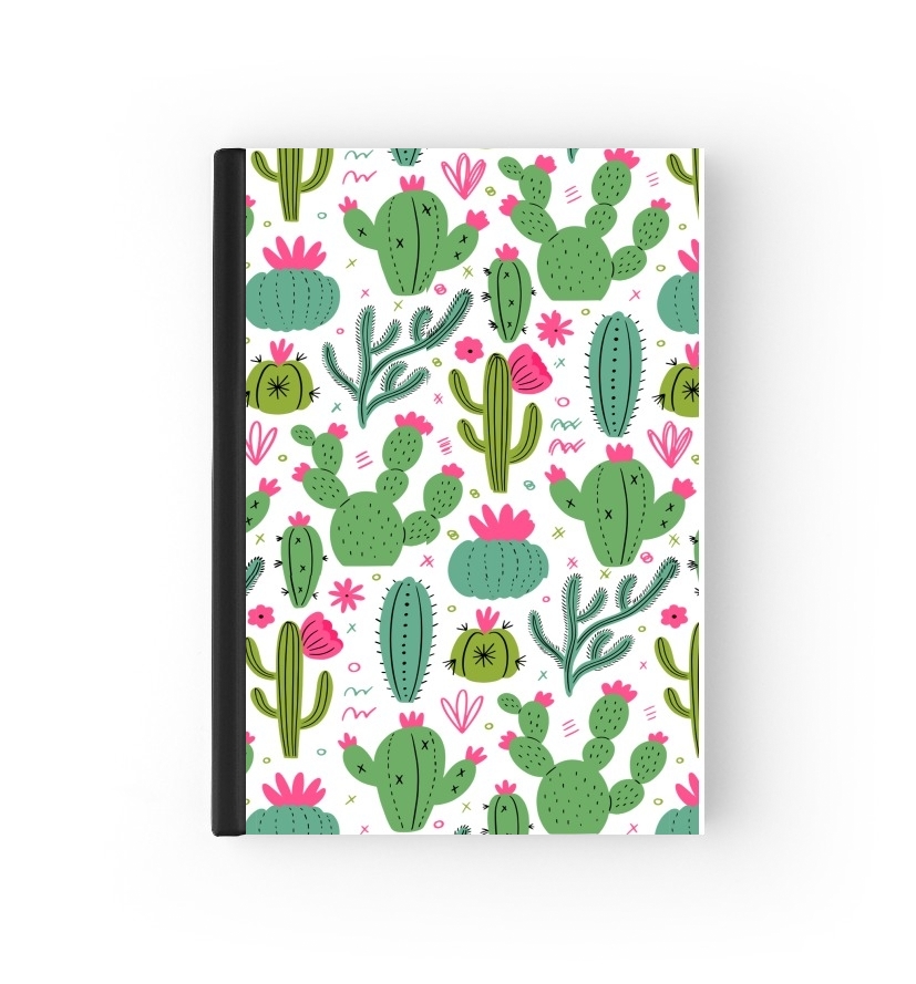 Agenda Minimalist pattern with cactus plants