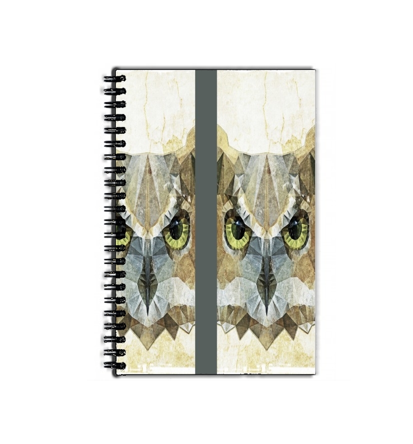 Cahier abstract owl
