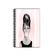 Cahier de texte école Audrey Hepburn bubblegum