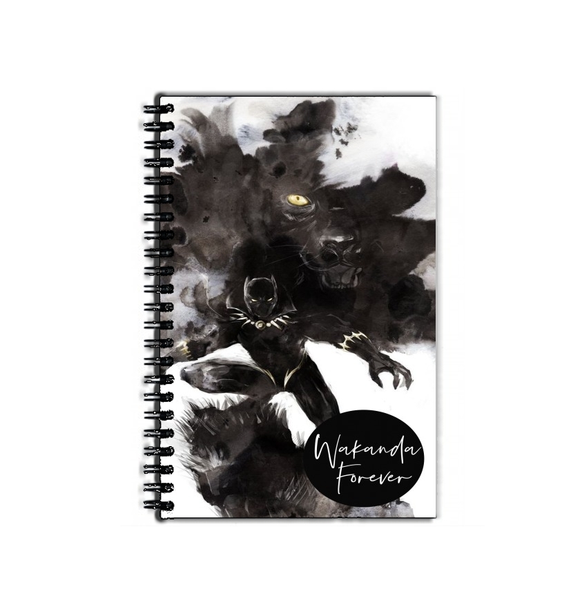 Cahier Black Panther Abstract Art WaKanda Forever