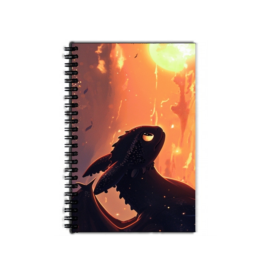 Cahier Face Toothless