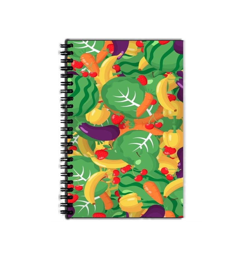 Cahier Healthy Food: Fruits and Vegetables V2