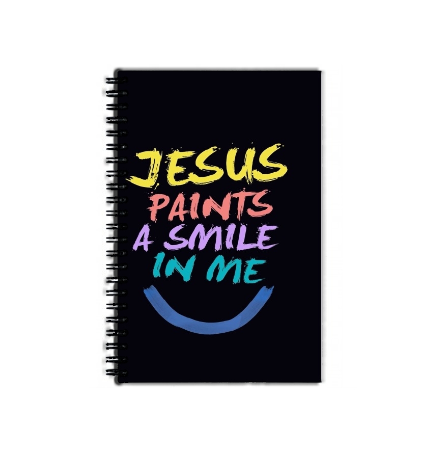 Cahier Jesus paints a smile in me Bible