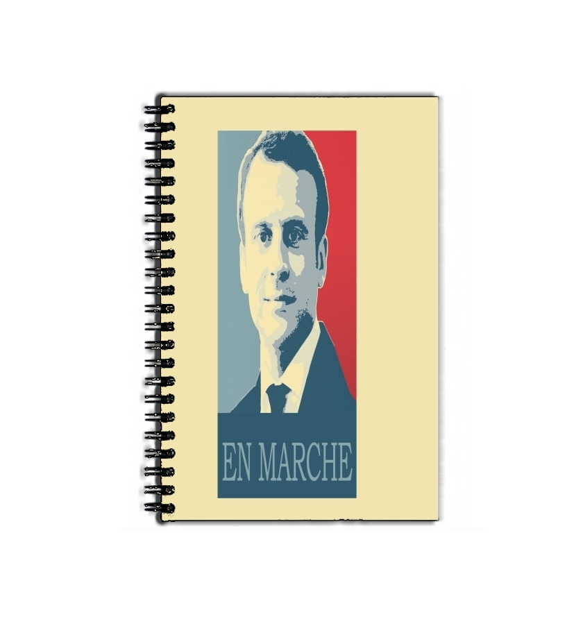 Cahier Macron Propaganda En marche la France