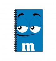 Cahier de texte école M&m's Bleu