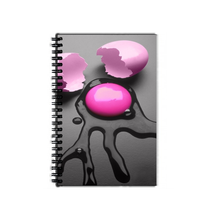 Cahier Oeuf Rose