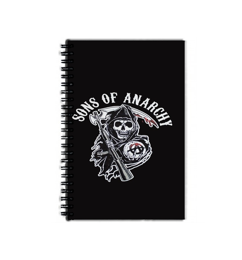 Cahier Sons Of Anarchy Skull Moto