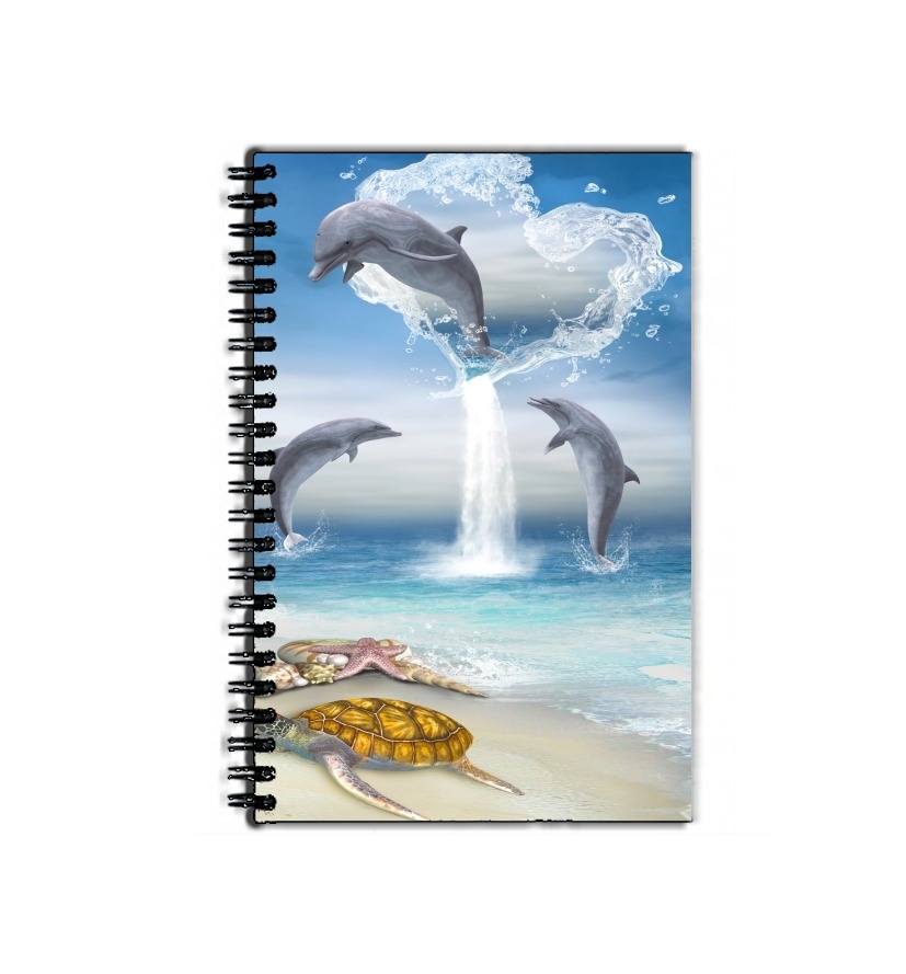 Cahier The Heart Of The Dolphins