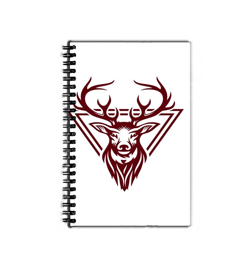 Cahier Vintage deer hunter logo