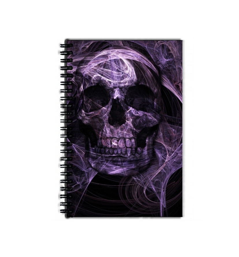 Cahier Violet Skull