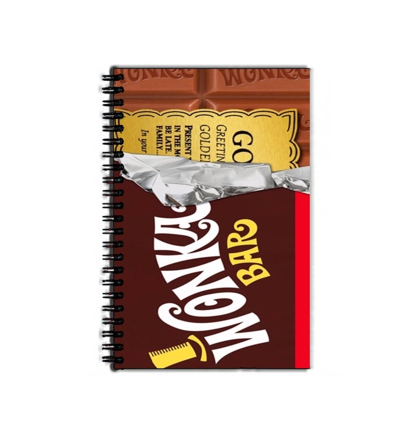 Cahier Willy Wonka Chocolate BAR
