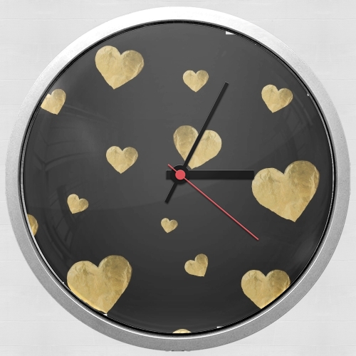 Horloge Floating Hearts