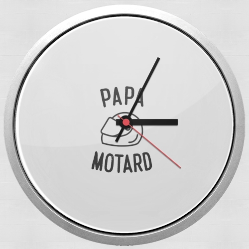 Horloge Papa Motard Moto Passion