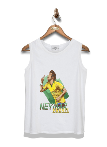 Débardeur Football Stars: Neymar Jr - Brasil