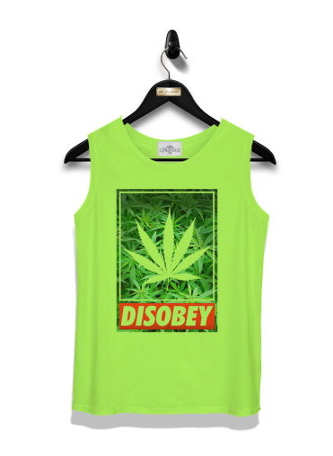 Débardeur Weed Cannabis Disobey