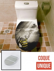Housse siège de toilette - Décoration abattant WC Rugby Challenge