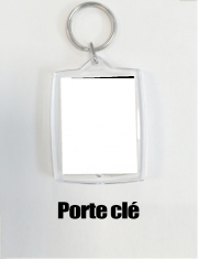 Porte Clé - Format Rectangulaire Blanc