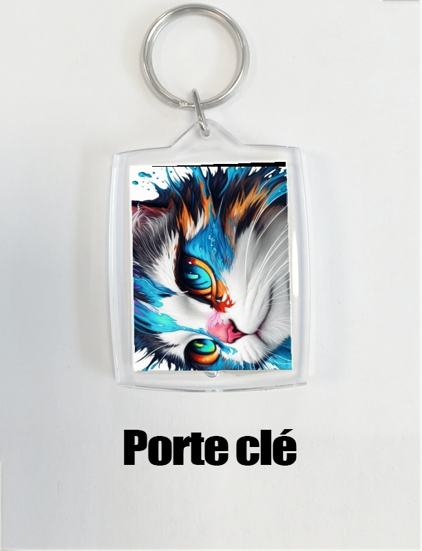 Porte Eyes Cat Watercolor