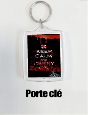 Porte Clé - Format Rectangulaire Keep Calm And Kill Zombies