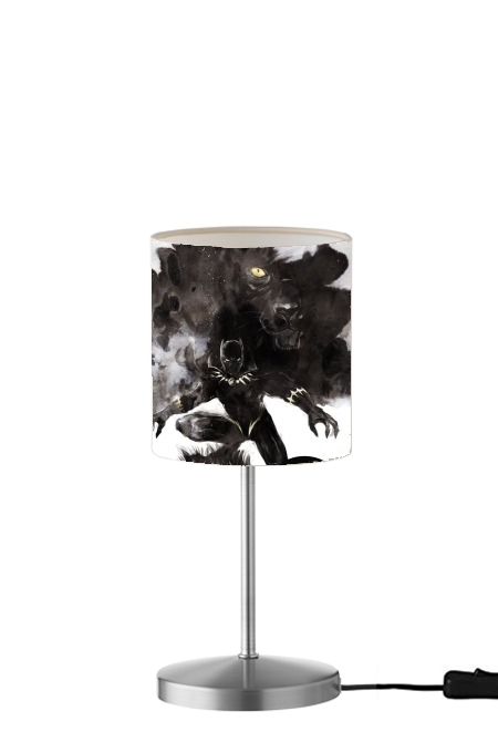 Lampe Black Panther Abstract Art WaKanda Forever