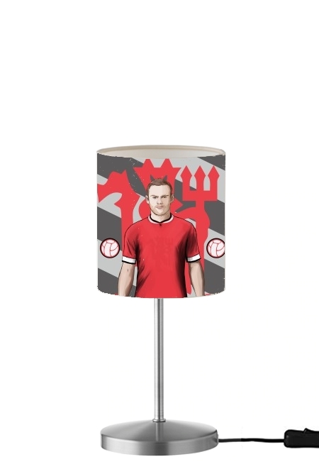 Lampe Football Stars: Red Devil Rooney ManU