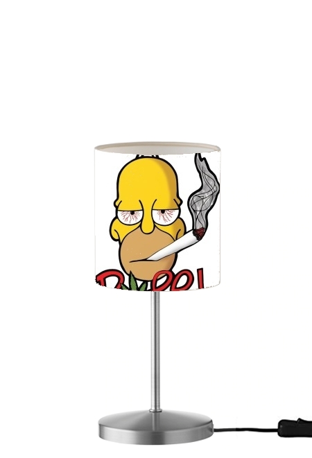 Lampe Homer Dope Weed Smoking Cannabis