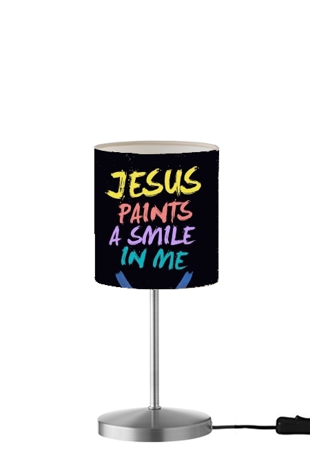 Lampe Jesus paints a smile in me Bible