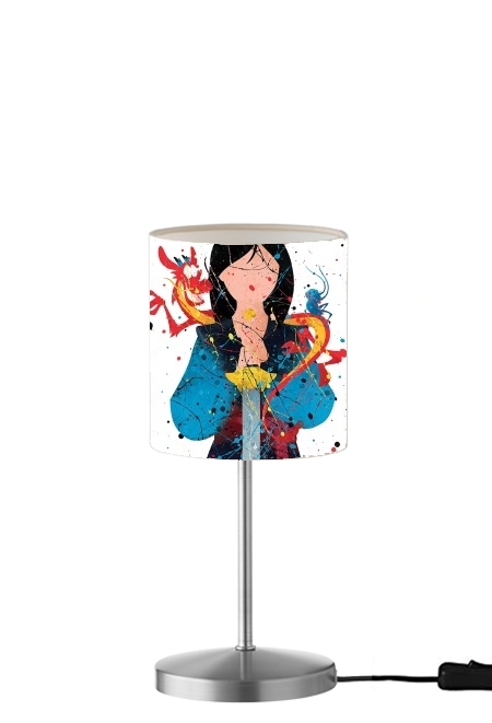 Lampe Mulan Princess Watercolor Decor