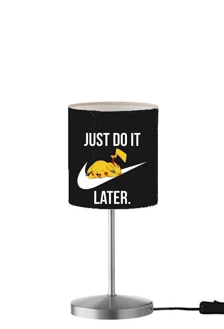 Lampe Nike Parody Just Do it Later X Pikachu