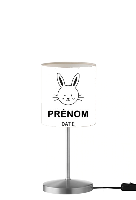 Lampe Tampon annonce naissance Lapin