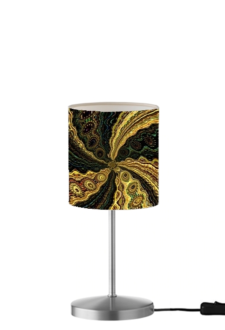 Lampe Twirl and Twist black and gold