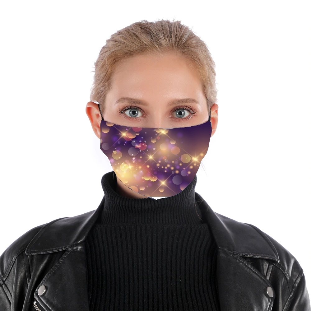 Masque Purple Sparkles