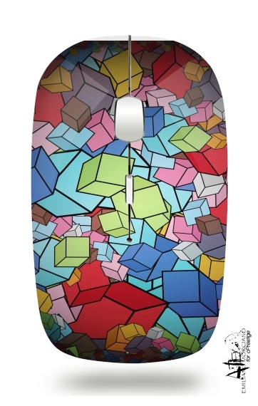 Souris Abstract Cool Cubes