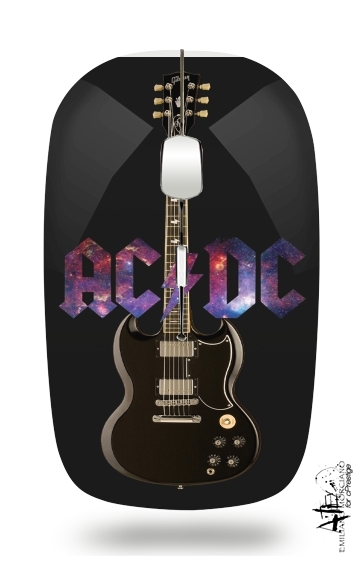 Souris optique sans fil avec recepteur usb AcDc Guitare Gibson Angus