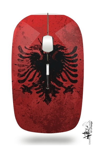 Souris Albanie Painting Flag