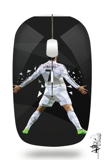 Souris Cristiano Ronaldo Celebration Piouuu GOAL Abstract ART