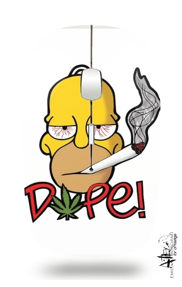 Souris Homer Dope Weed Smoking Cannabis