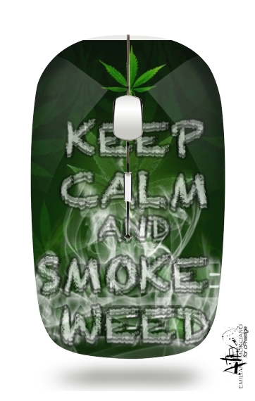 Souris Keep Calm And Smoke Weed