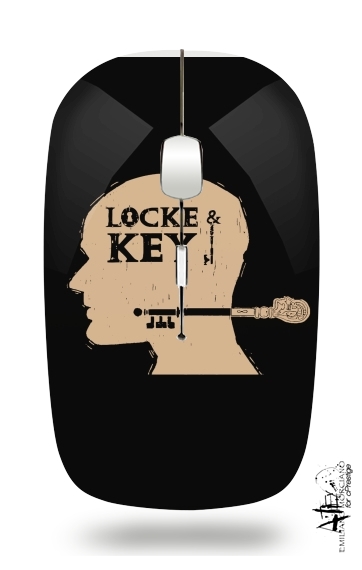 Souris Locke Key Head Art