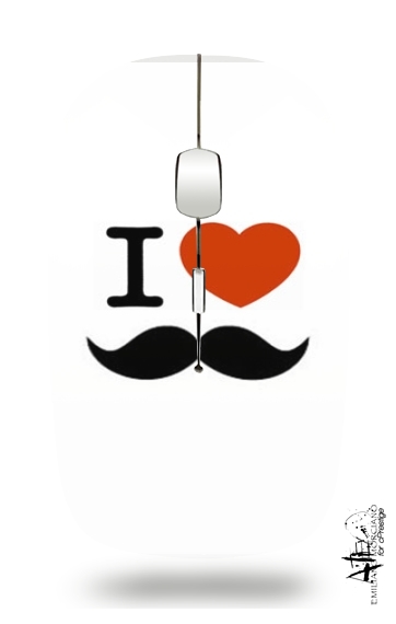 Souris I Love Moustache