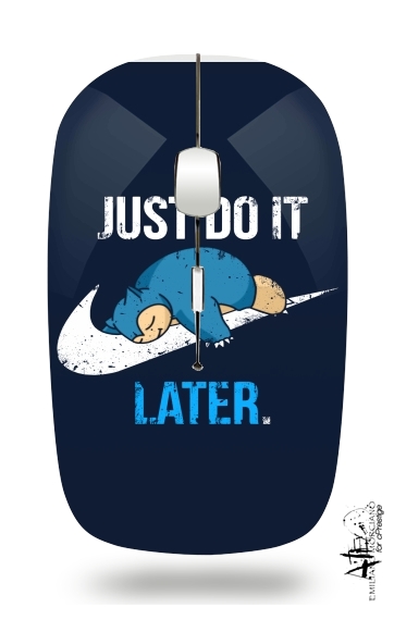 Souris Nike Parody Just do it Late X Ronflex