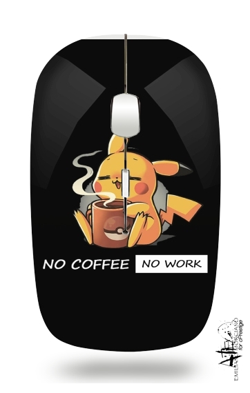 Souris Pikachu Coffee Addict