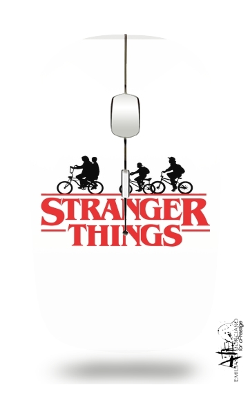 Souris Stranger Things by bike